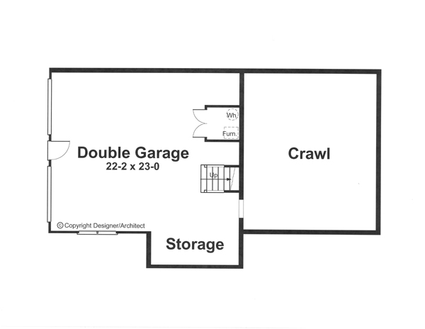 Lower Level image of FOSTER House Plan